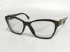  CHANEL Coco Mark Plastic Glasses 3420-S-A Dark Brown Prescription Sunglasses
