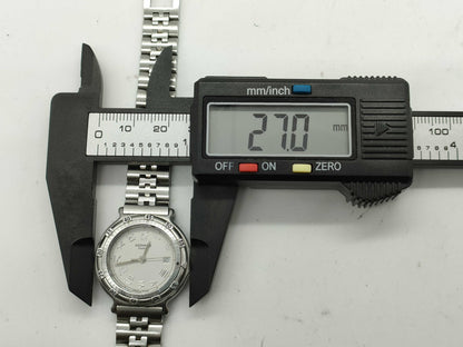 HERMES Captain Nemo 187075 SS/QZ Silver Dial Women's Watch 