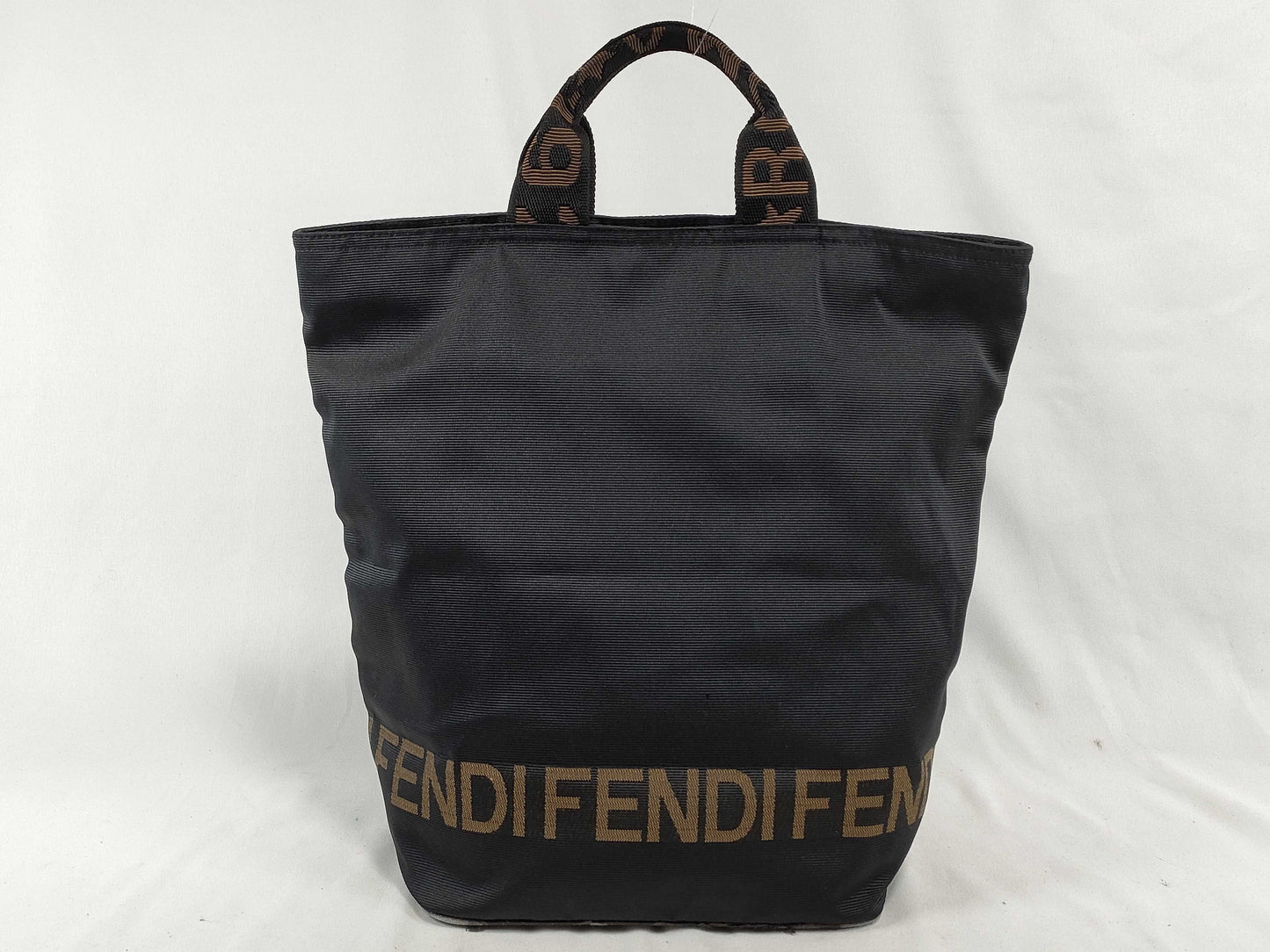 FENDI Nylon Handbag 2291 26488.088 Black Handbag