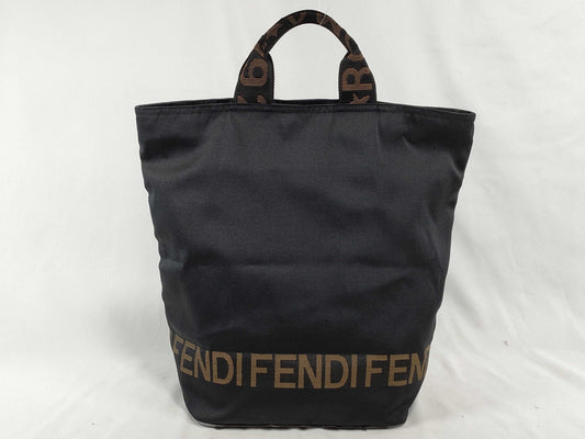 FENDI Nylon Handbag 2291 26488.088 Black Handbag