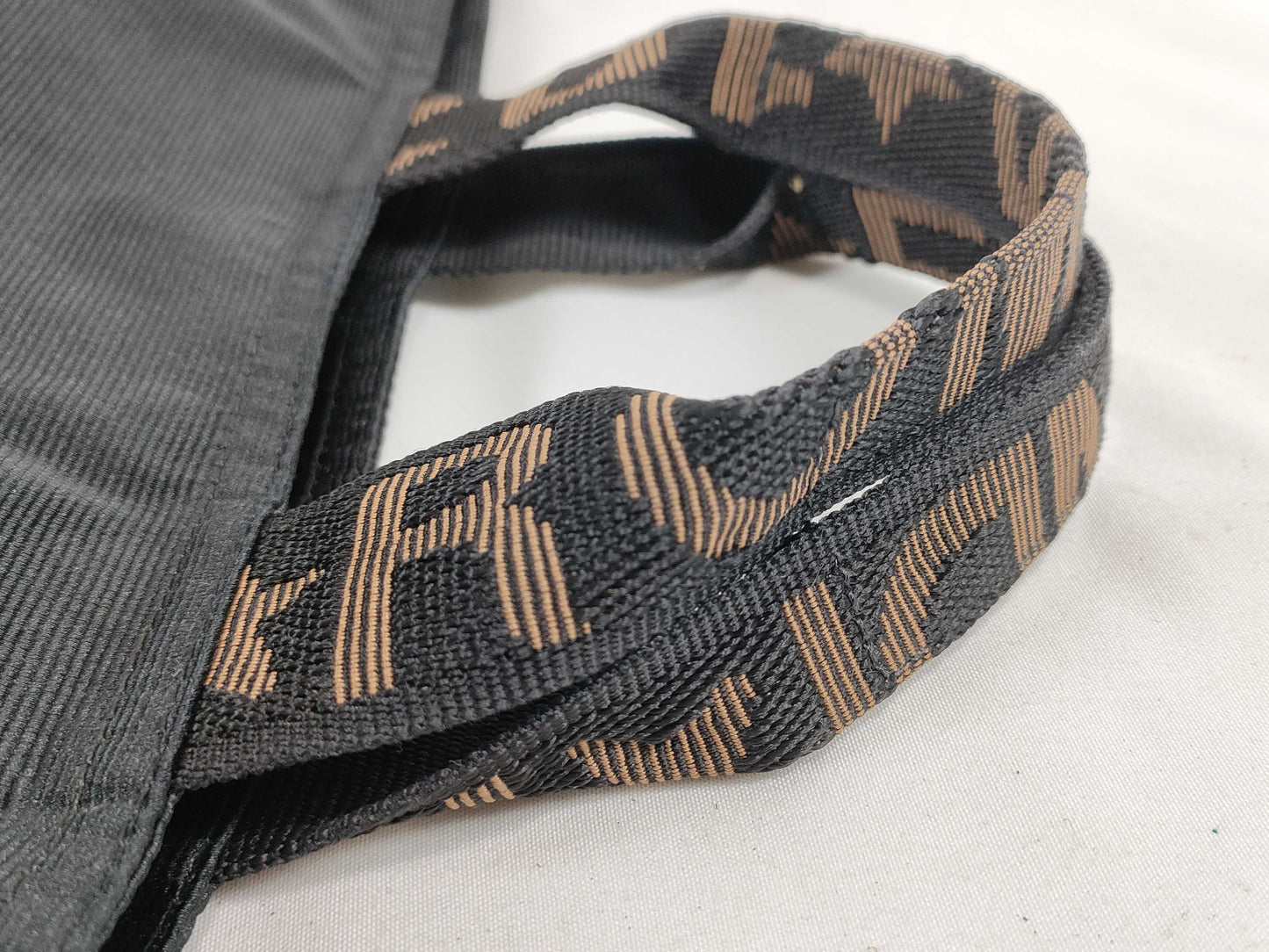 FENDI Nylon Handbag 2291 26488.088 Black Handbag