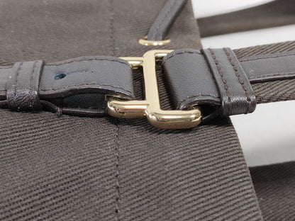 Yves Saint Laurent Canvas Tote Bag 121631 002122 Khaki Tote Bag