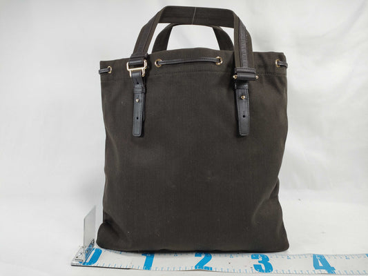 Yves Saint Laurent Canvas Tote Bag 121631 002122 Khaki Tote Bag