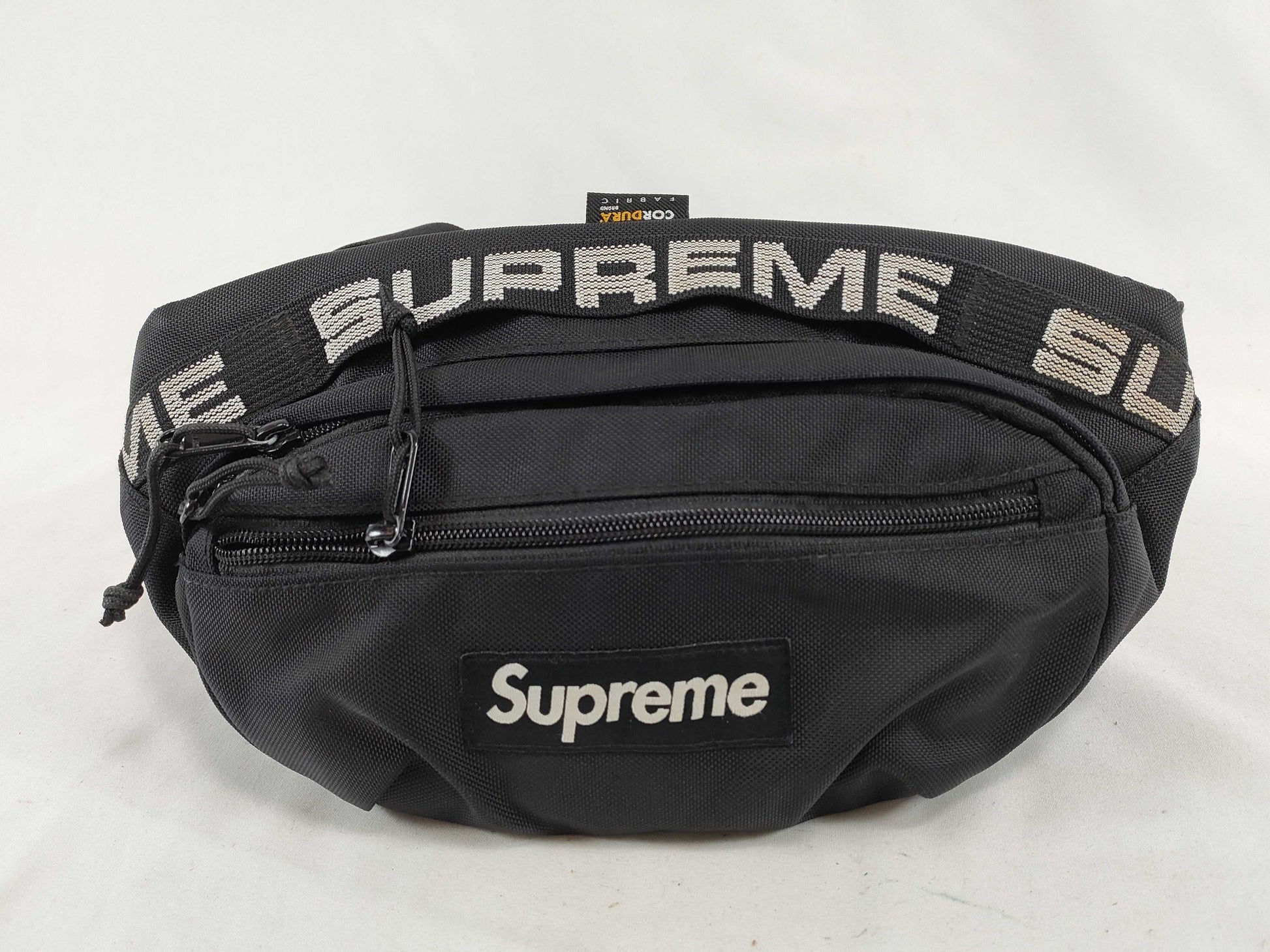 Supreme Nylon Body Bag, Black, Waist Bag