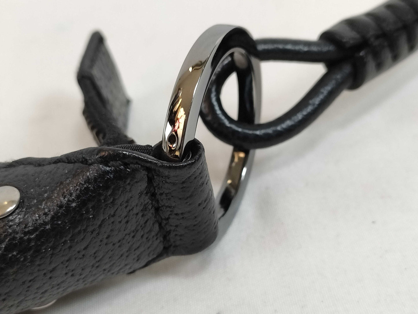 GUCCI GG Canvas Shoulder Bag 115003 467891 Black Shoulder Bag