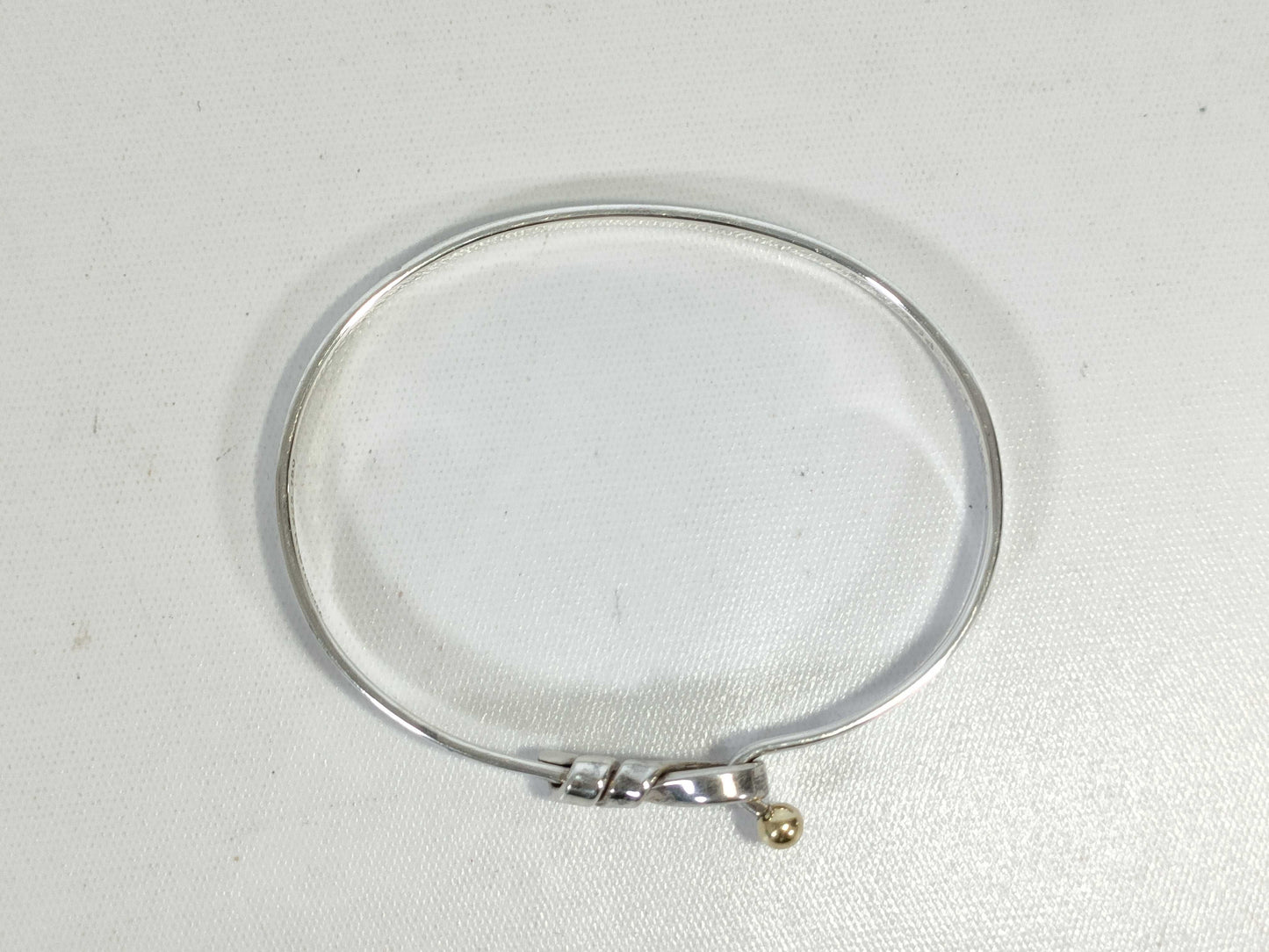 Tiffany & Co. Tiffany Hook and Eye Bangle SV925/750 Bracelet/Bangle