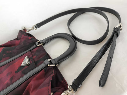 PRADA Nylon Tessuto Shoulder Bag