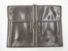HERMES Jige Brown Second Bag Clutch Bag