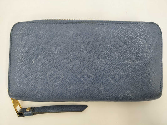 LOUIS VUITTON Monogram Empreinte Zippy Wallet