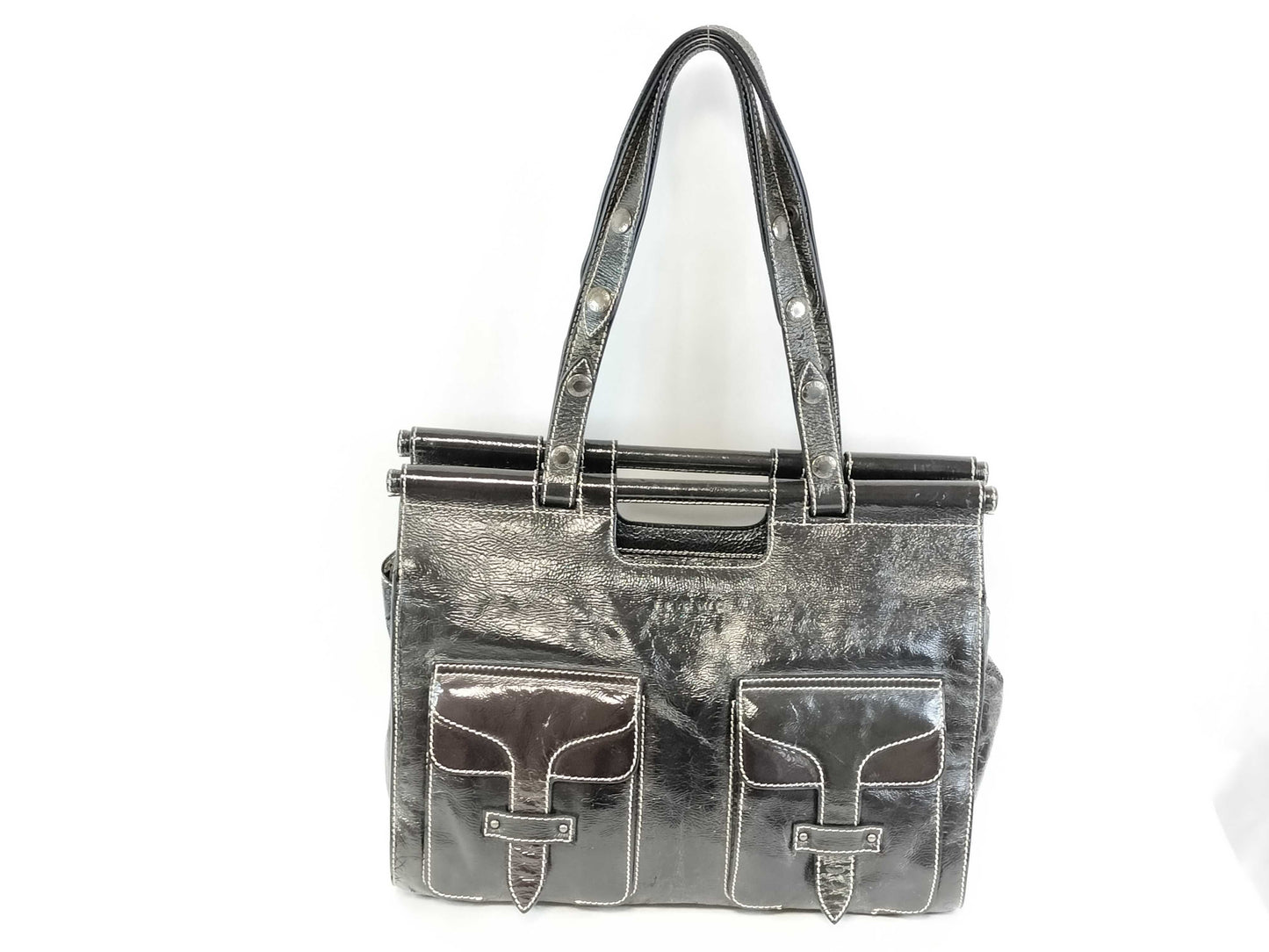 LOEWE Enamel Tote Bag Shoulder Bag