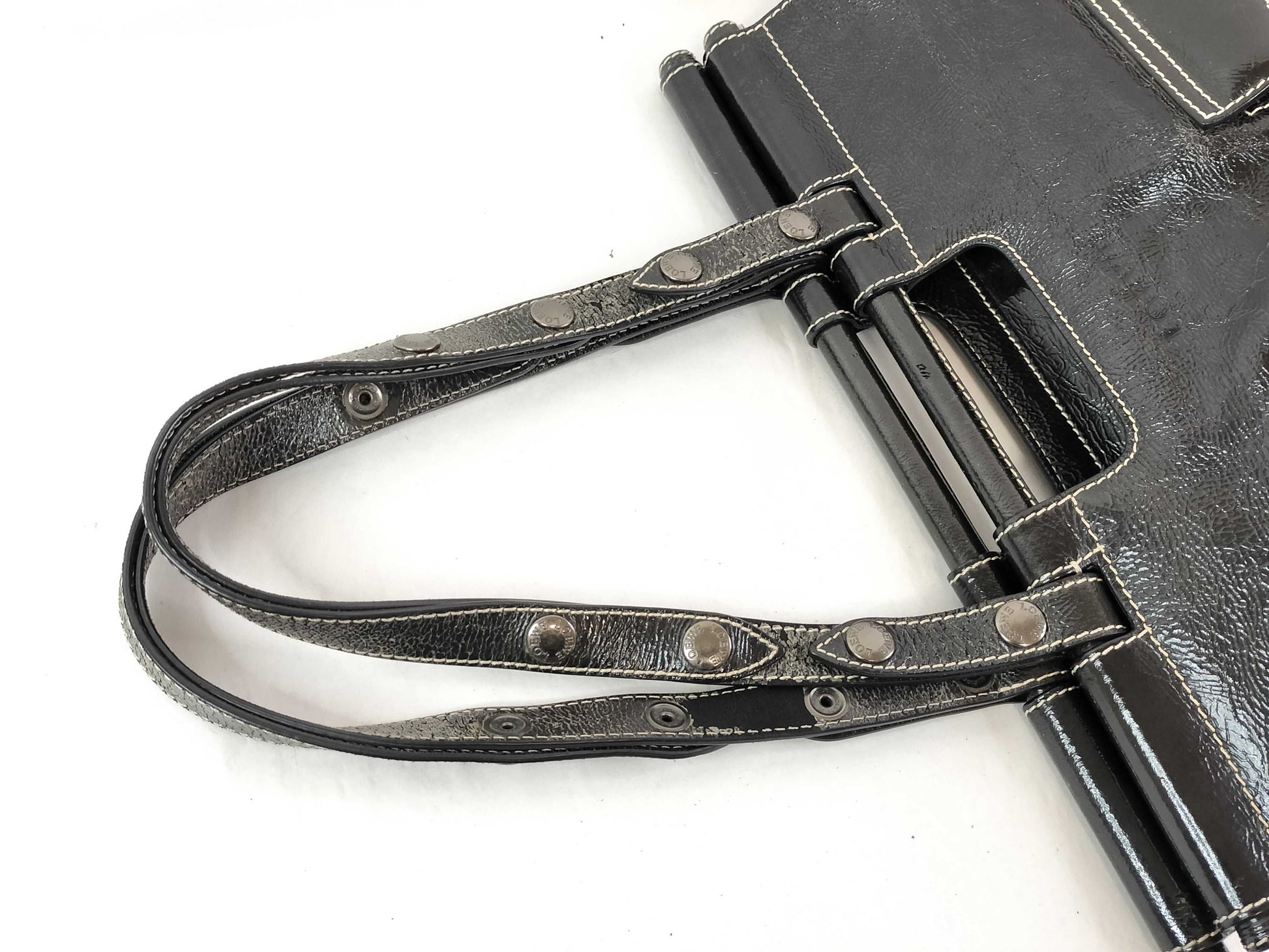 LOEWE Enamel Tote Bag Shoulder Bag