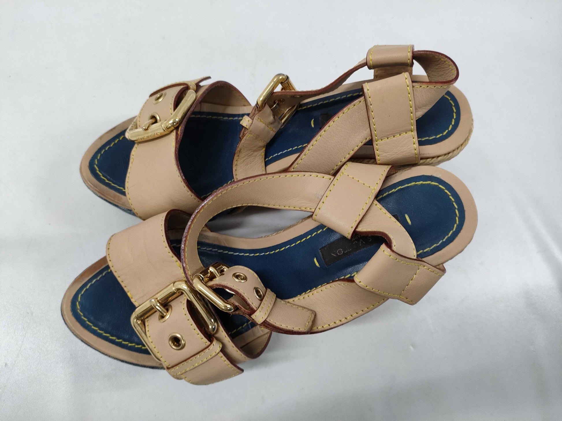 LOUIS VUITTON LV Monogram Sandals Size 34.5 Sandals