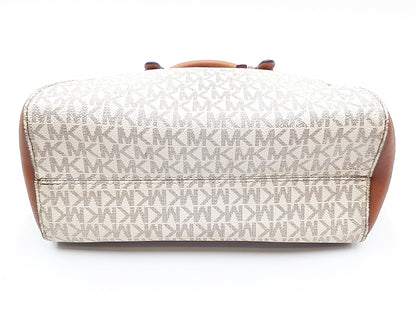 Michael Kors 3-Piece Logo Leather Handbag Set with Gold Hardware