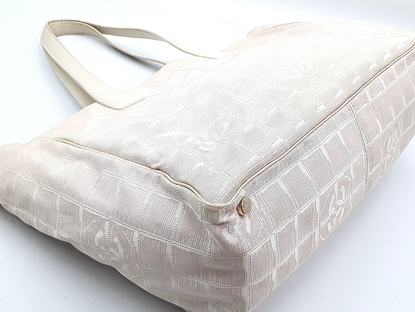 CHANEL New Travel Line New Travel Line 3-Piece Tote Bag Set with Stickers