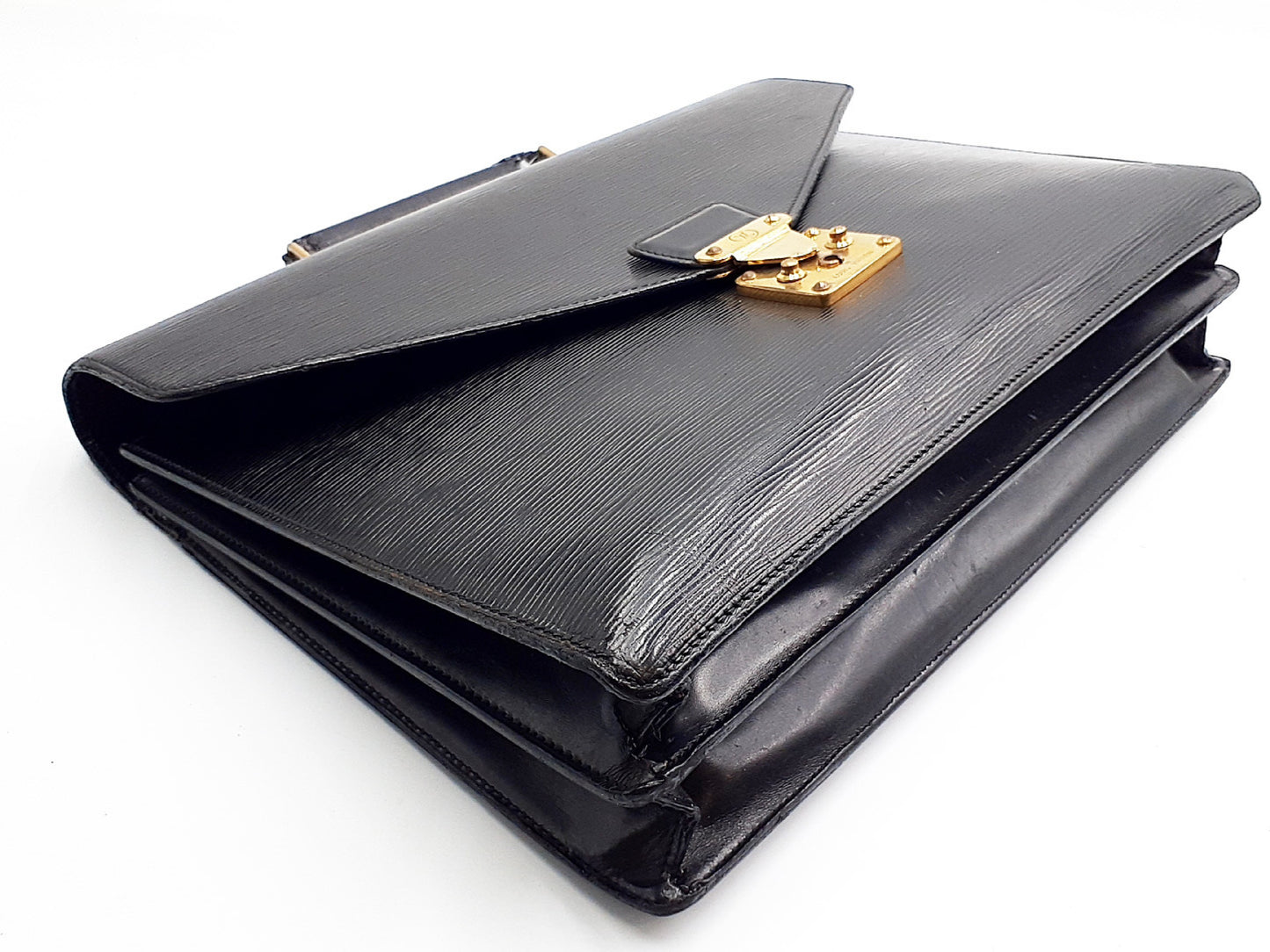 LOUIS VUITTON Epi 2-Piece Set Epi Conseiller Business Bag Black Business Bag