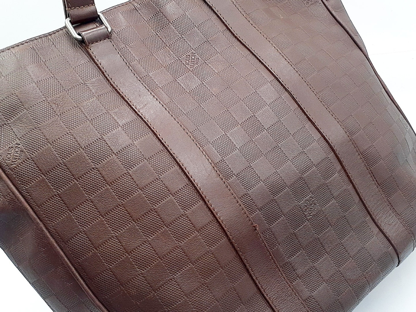 LOUIS VUITTON Damier Infini Damier Infini Tadao Meteor Tote Bag