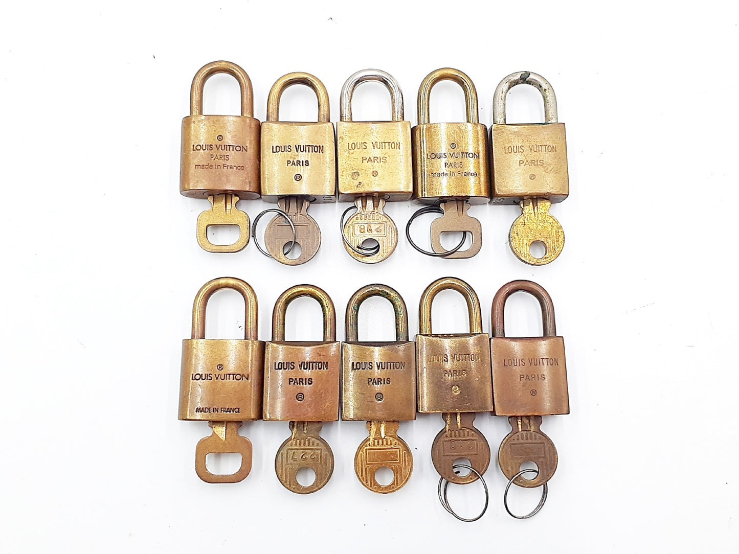 LOUIS VUITTON Padlock 10-Piece Set Other Accessories