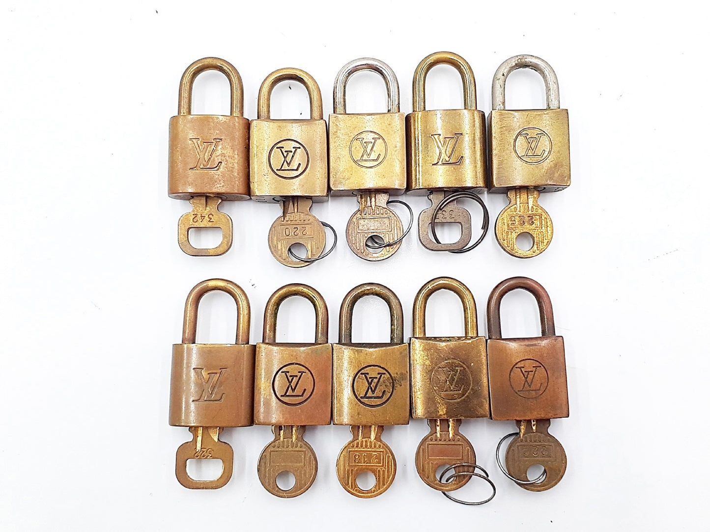 LOUIS VUITTON Padlock 10-Piece Set Other Accessories