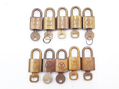 LOUIS VUITTON Padlock 10-Piece Set Other Accessories