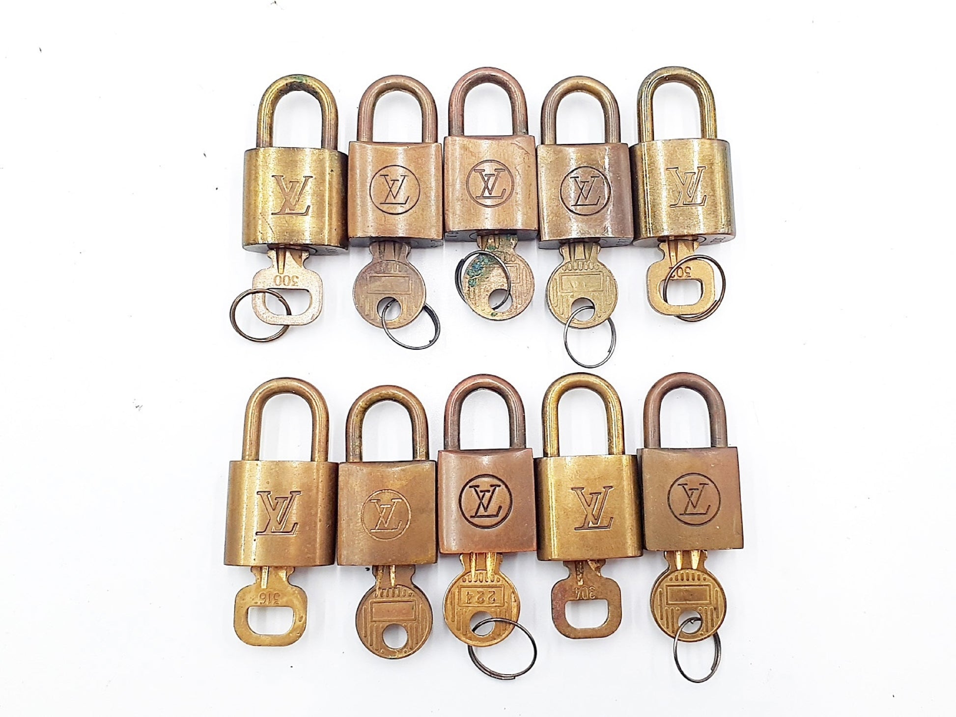 LOUIS VUITTON Padlock 10-Piece Set Other Accessories