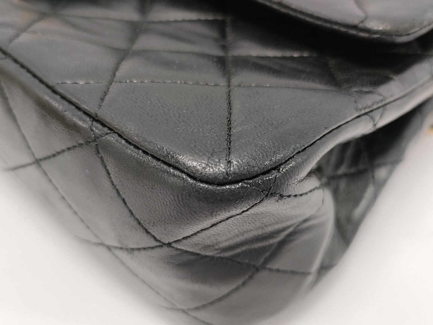 CHANEL CHANEL Matelasse Shoulder Bag, Lambskin, Black, Shoulder Bag