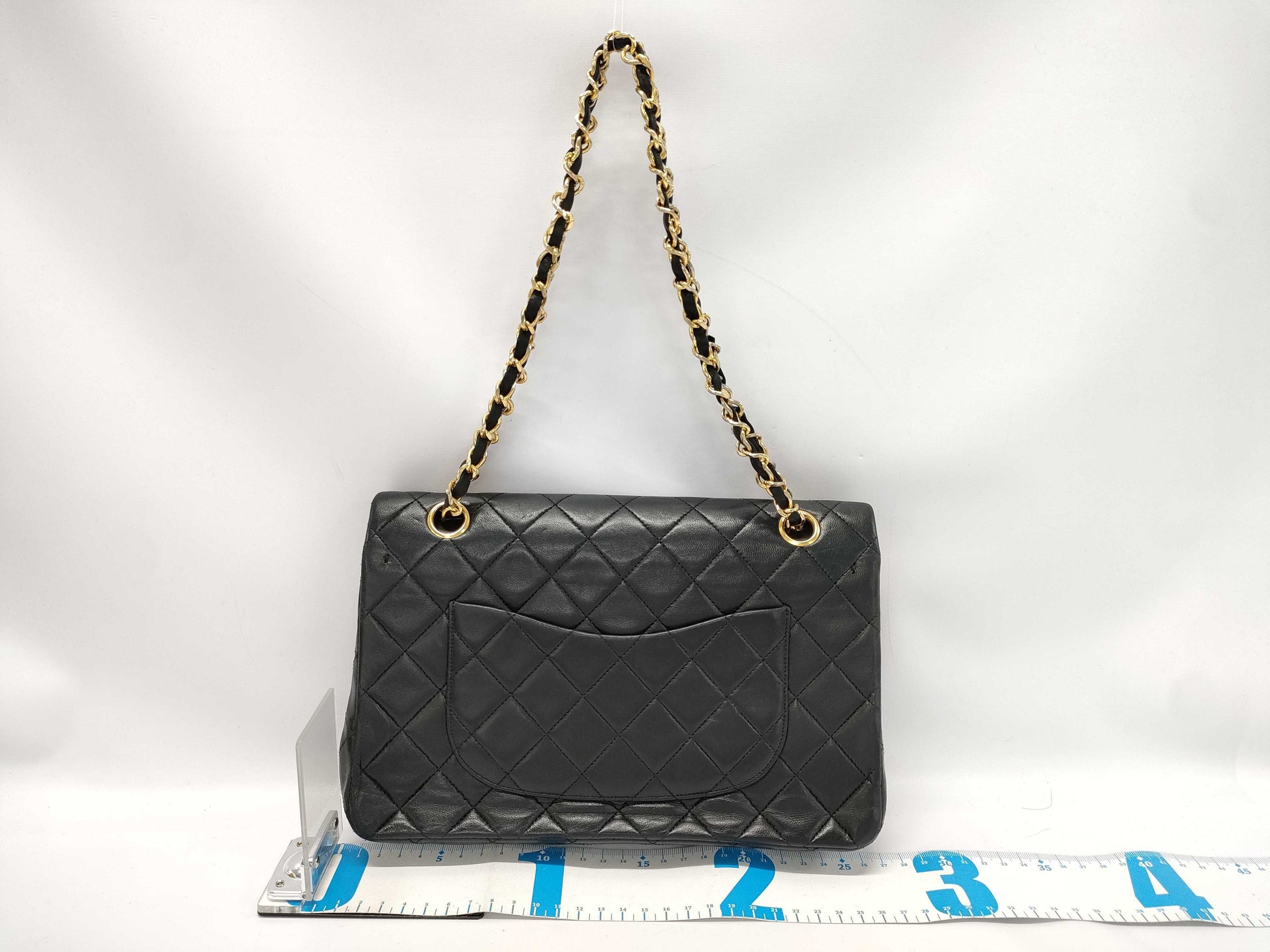 CHANEL CHANEL Matelasse Shoulder Bag, Lambskin, Black, Shoulder Bag