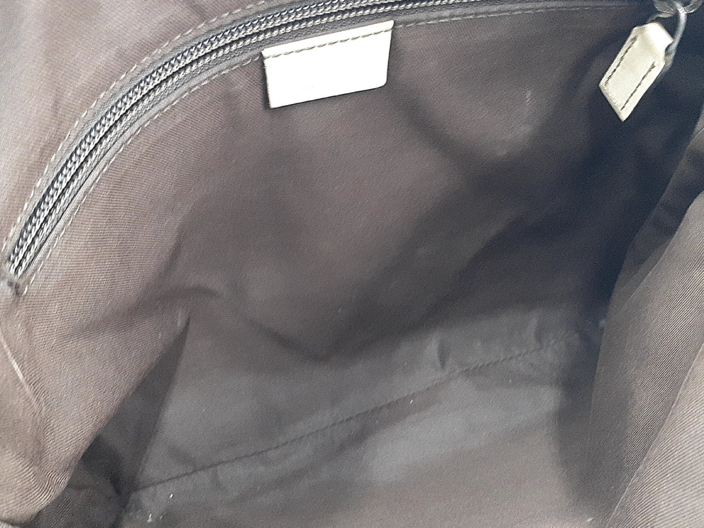 GUCCI 3-Piece Set GG Canvas Leather Tote Bag with Leather Shoulder Bag