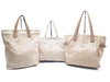 CHANEL New Travel Line New Travel Line 3-Piece Tote Bag Set with All Stickers