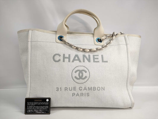CHANEL CHANEL Deauville MM Tote Bag Tote Bag