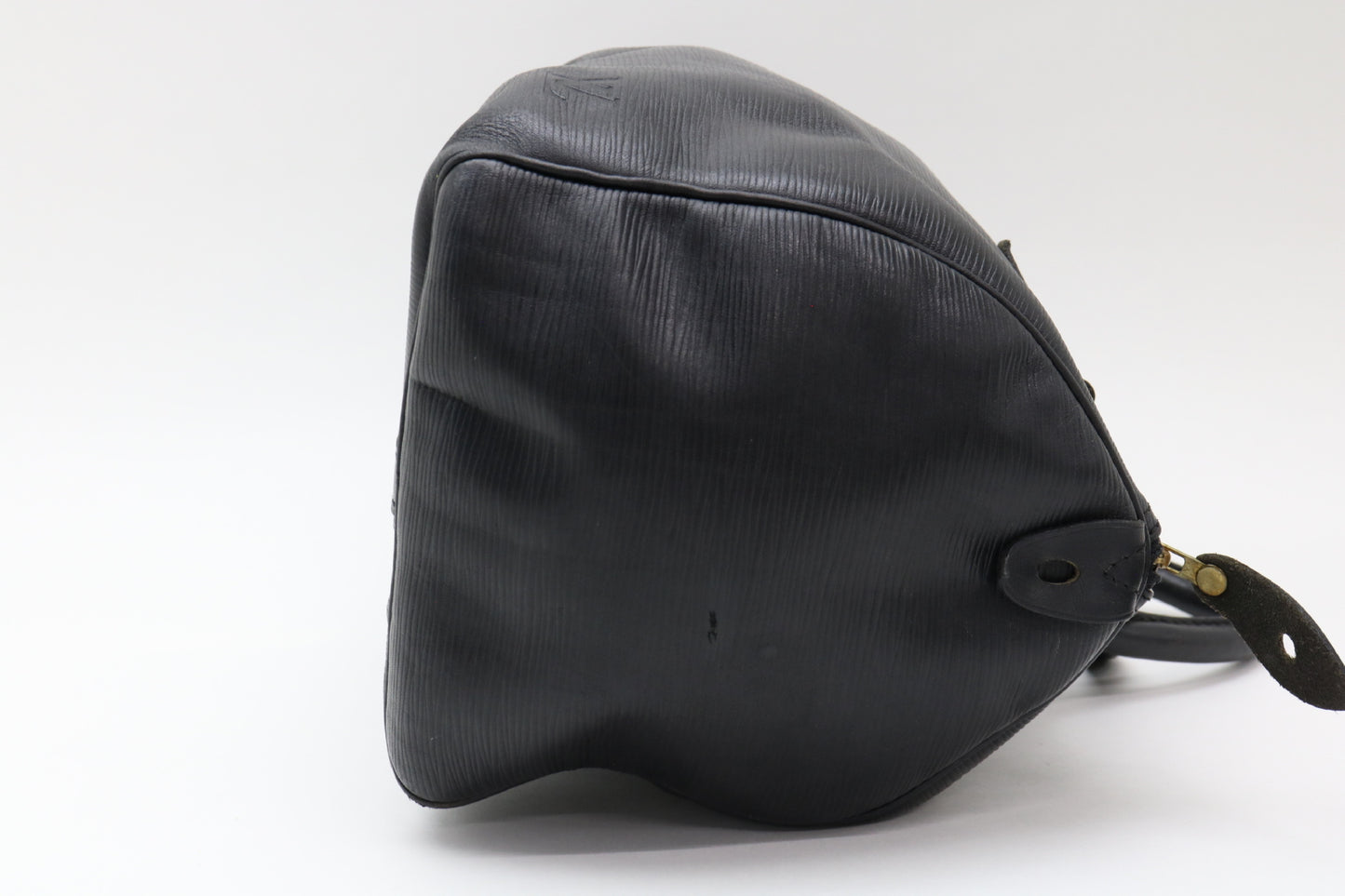 LOUIS VUITTON Epi Noir Speedy 30 Handbag