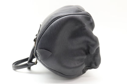 LOUIS VUITTON Epi Noir Speedy 30 Handbag