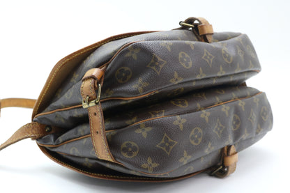 LOUIS VUITTON Monogram Saumur Shoulder Bag