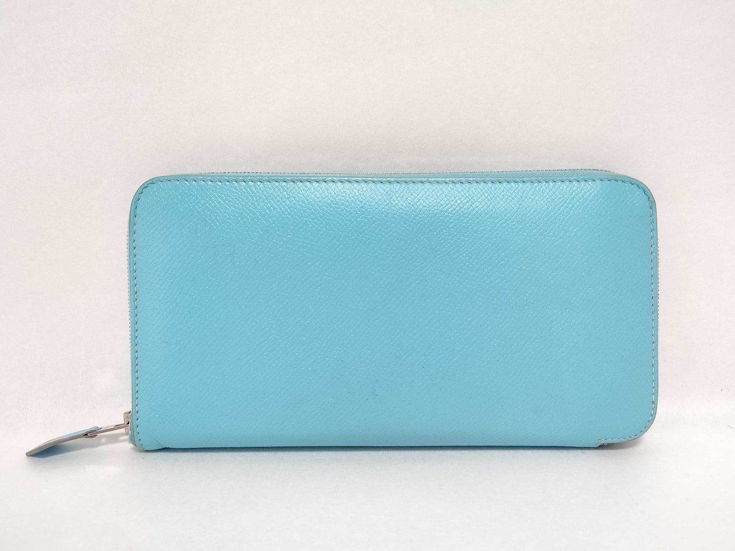 HERMES Azap Silk-in Wallet with Round Zipper