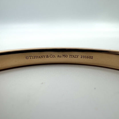 Tiffany & Co. Lock PG Au750 31.1g Bracelet/Bangle 