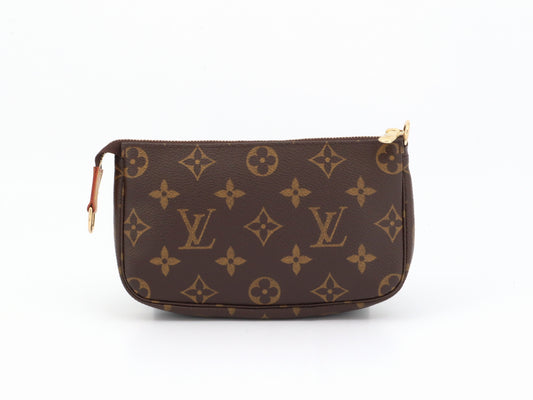 LOUIS VUITTON Monogram Bucket Pouch FL0093 Pouch