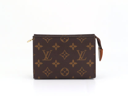 LOUIS VUITTON Monogram Poche Toilette 15 M47546 Pouch