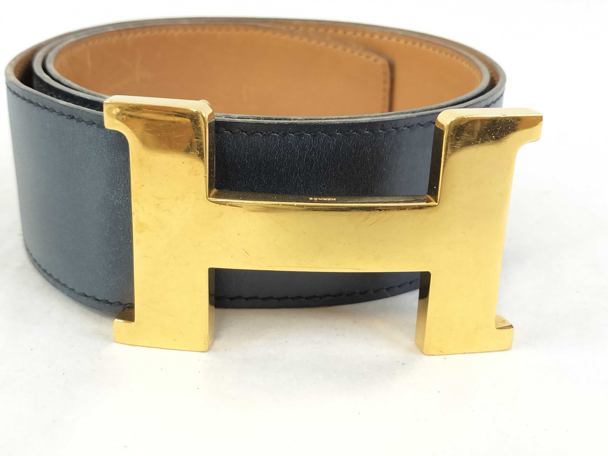 HERMES Hermes 〇H engraved belt