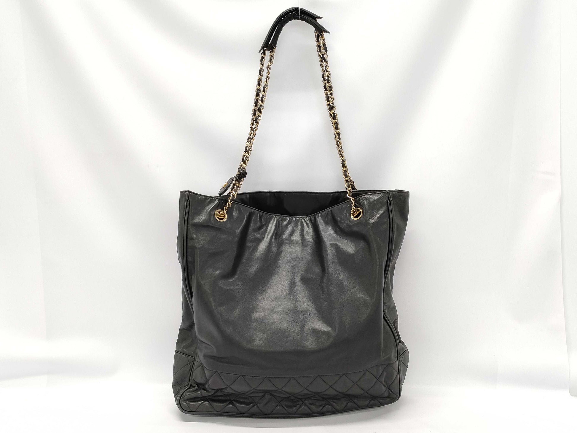 CHANEL Chain Shoulder Lambskin Shoulder Bag