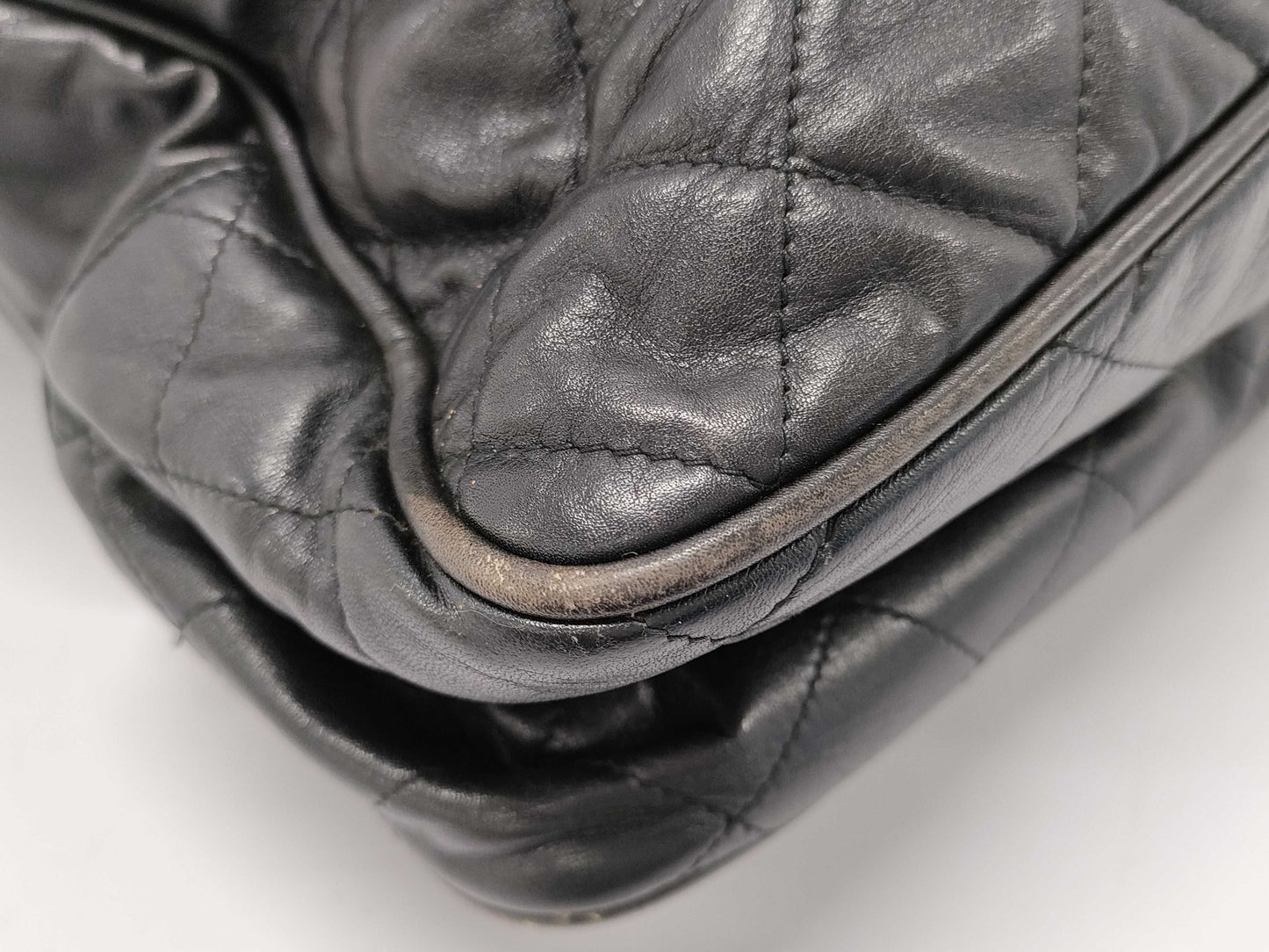 CHANEL Chain Shoulder Lambskin Shoulder Bag