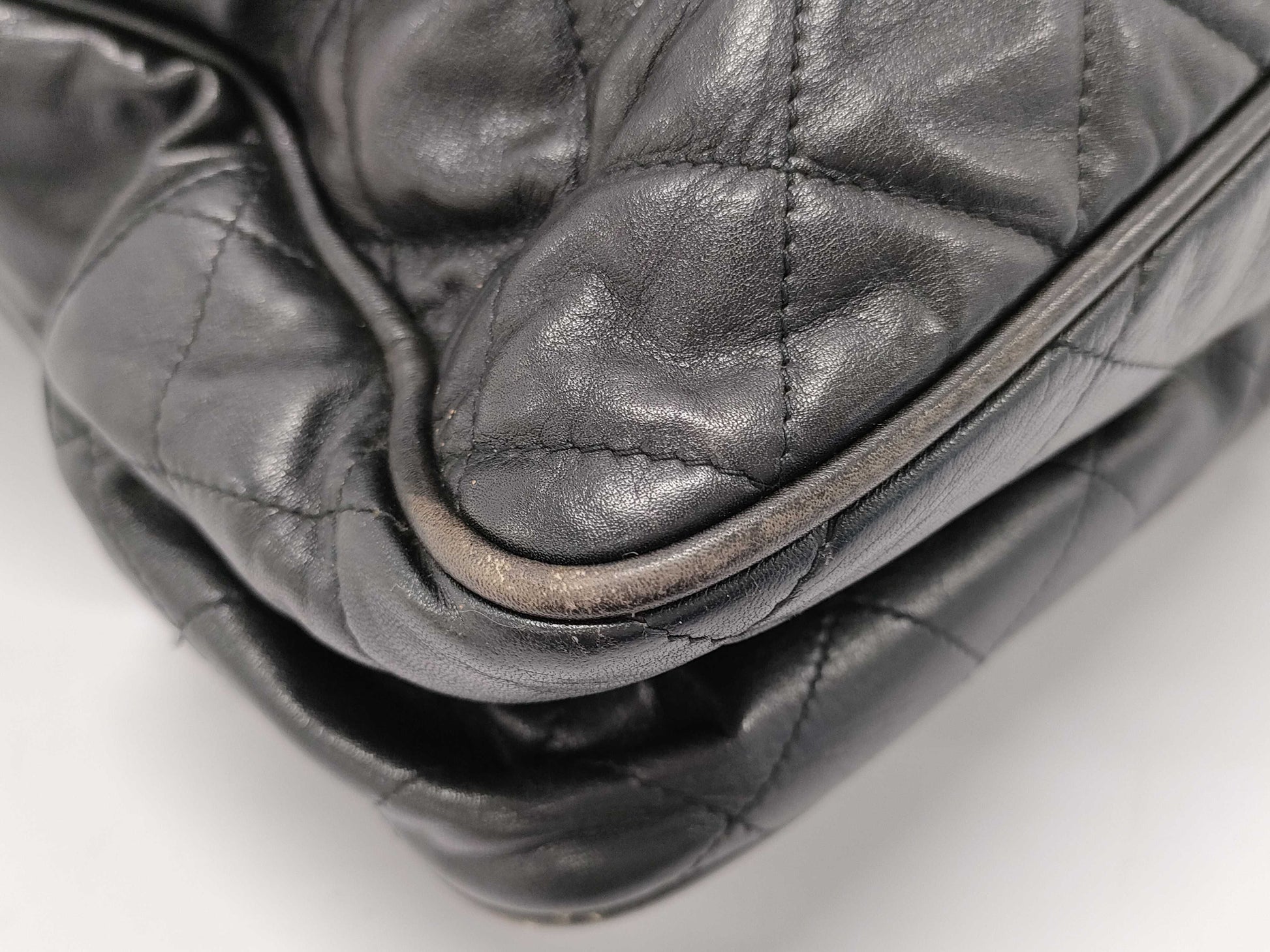 CHANEL Chain Shoulder Lambskin Shoulder Bag