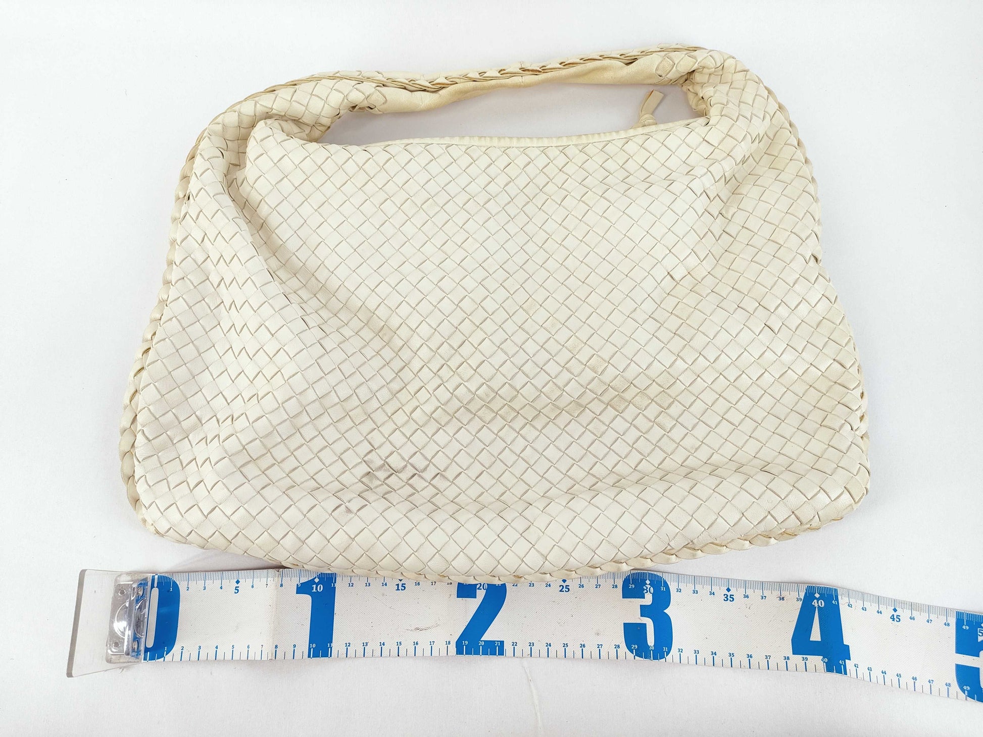 BOTTEGA VENETA Intrecciato Handbag White