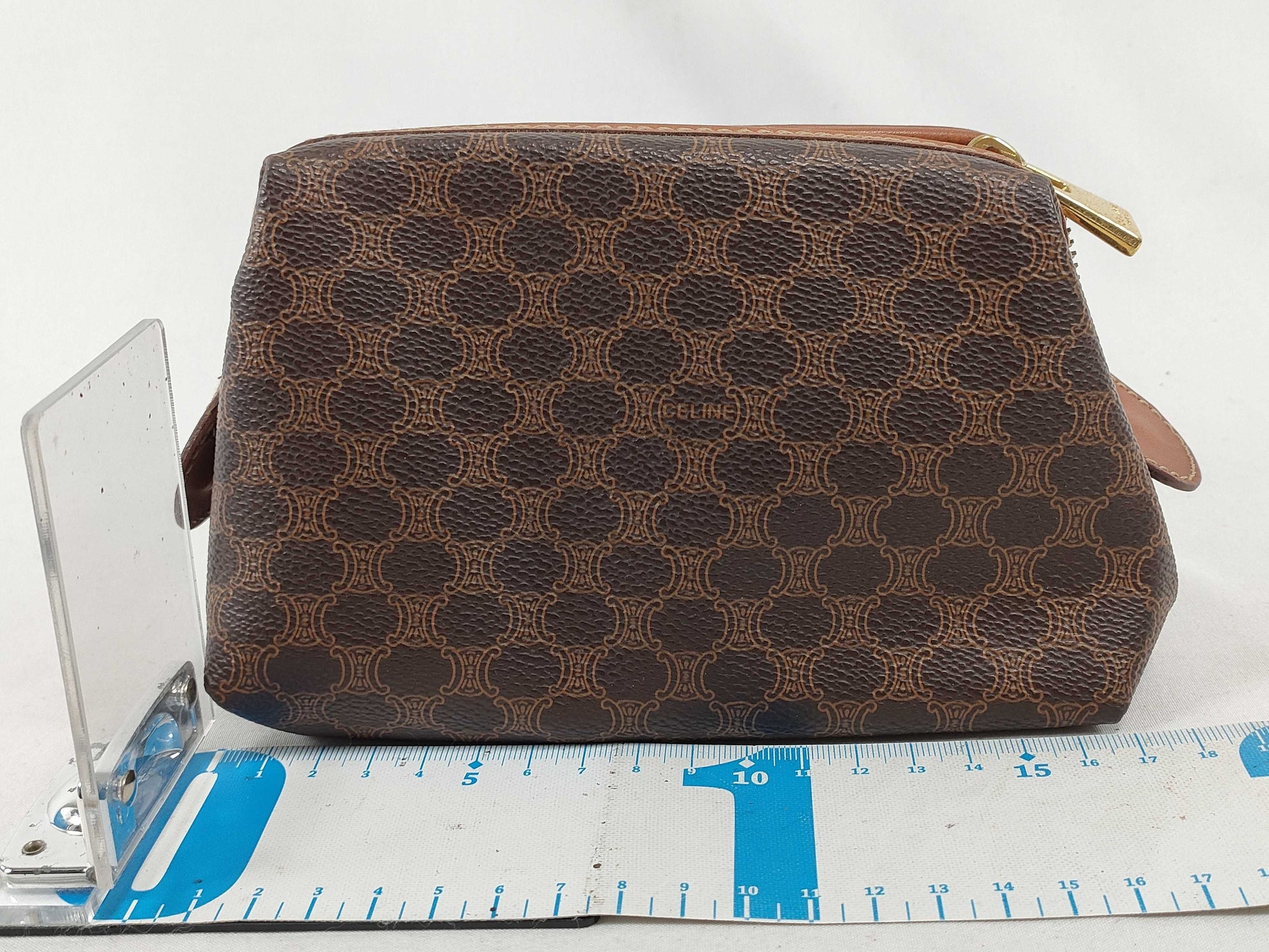 CELINE Macadam Pouch