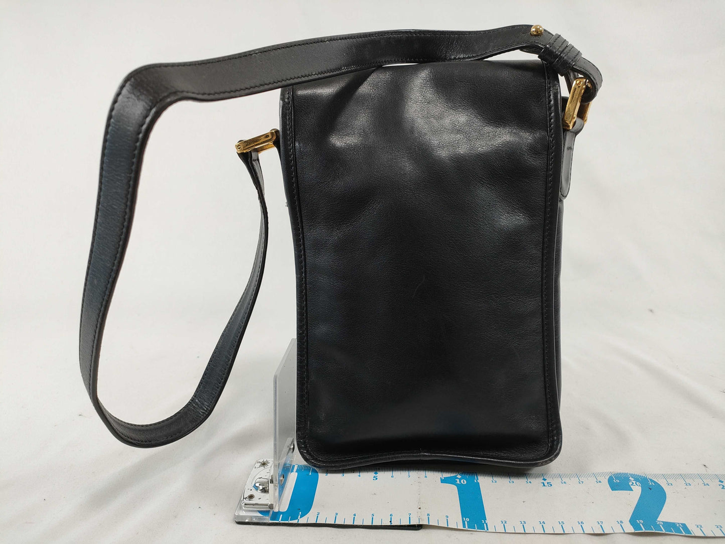 LOEWE Anagram Logo Leather Shoulder Bag