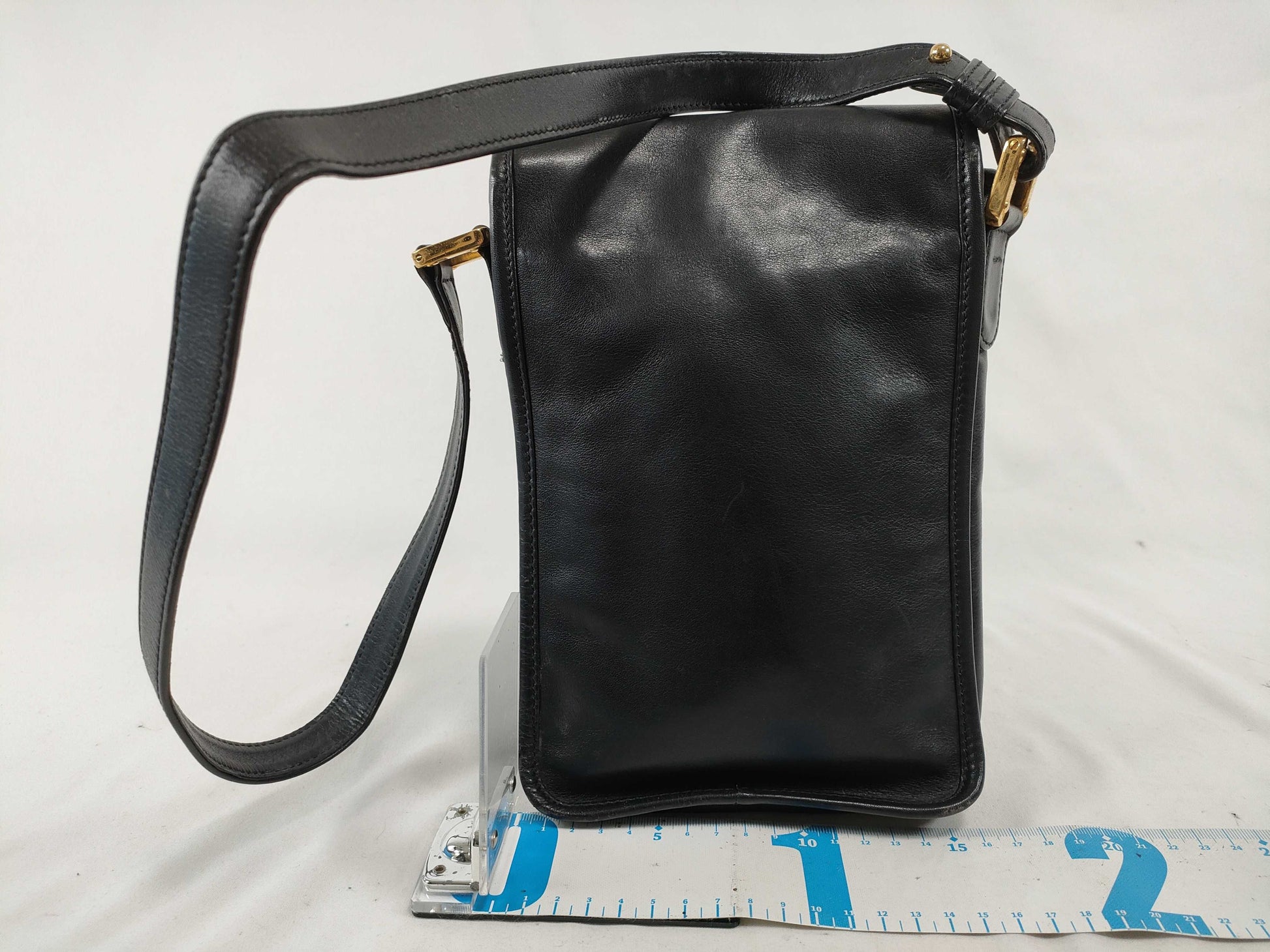 LOEWE Anagram Logo Leather Shoulder Bag