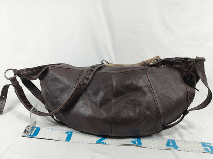 Yves Saint Laurent Mombasa Leather Shoulder Bag