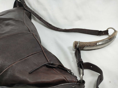 Yves Saint Laurent Mombasa Leather Shoulder Bag