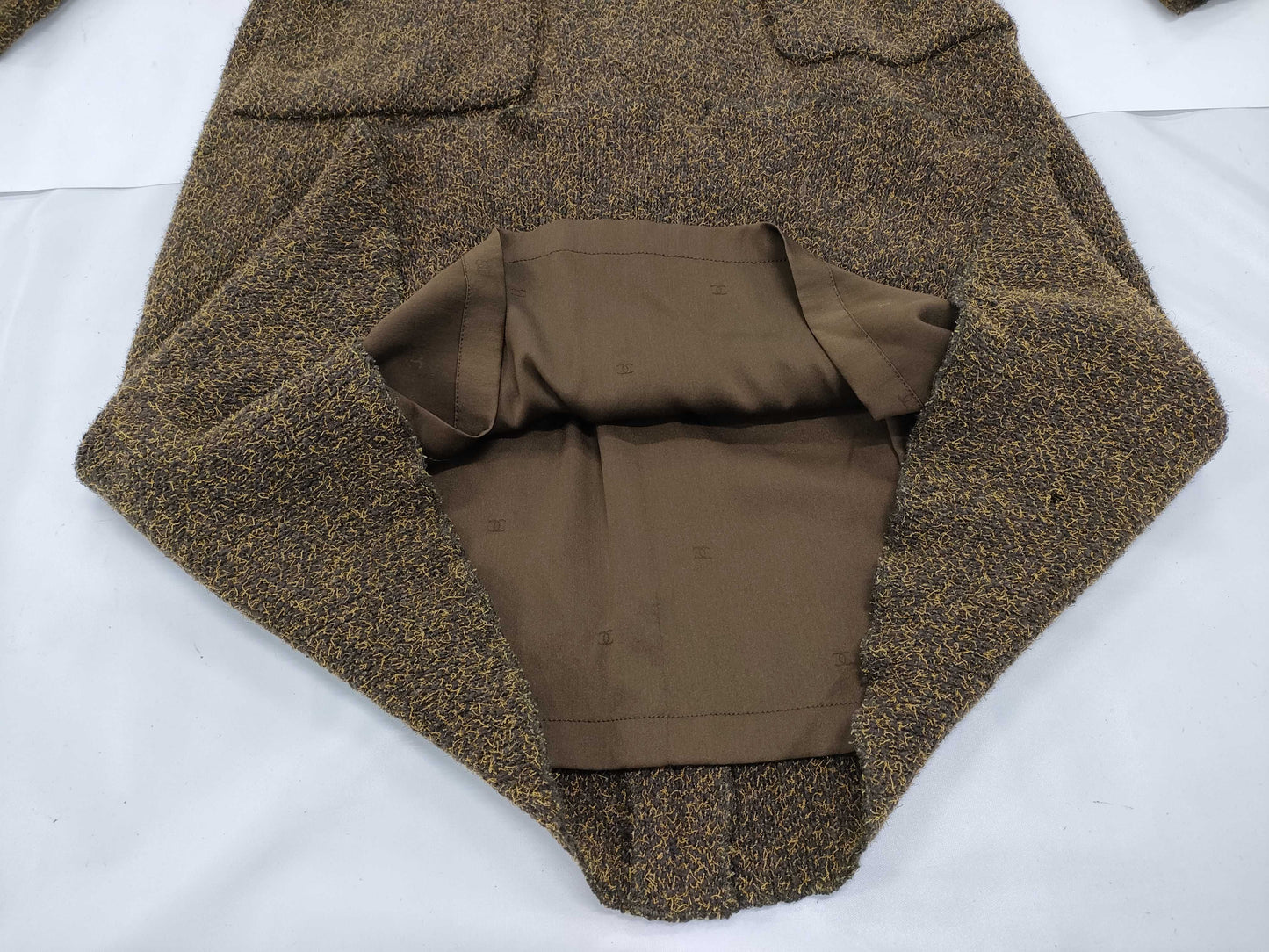 CHANEL Tweed Long Dress P09265V05806 Size 40 Dress