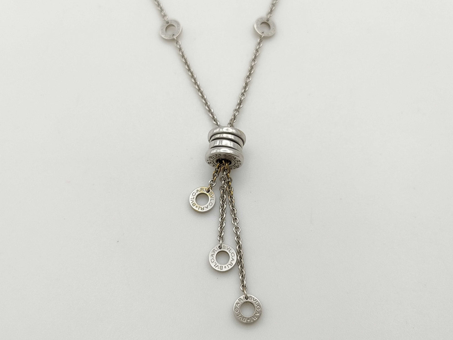 BVLGARI B.zero1 Element WG 750 14.8g Necklace 