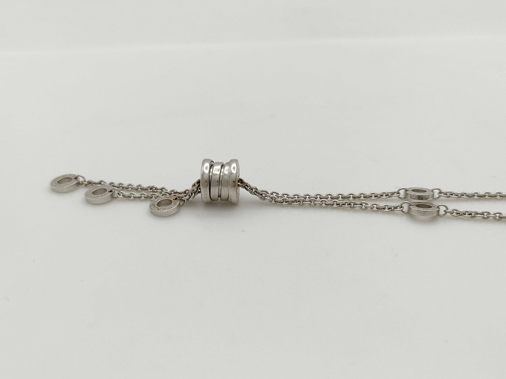 BVLGARI B.zero1 Element WG 750 14.8g Necklace 