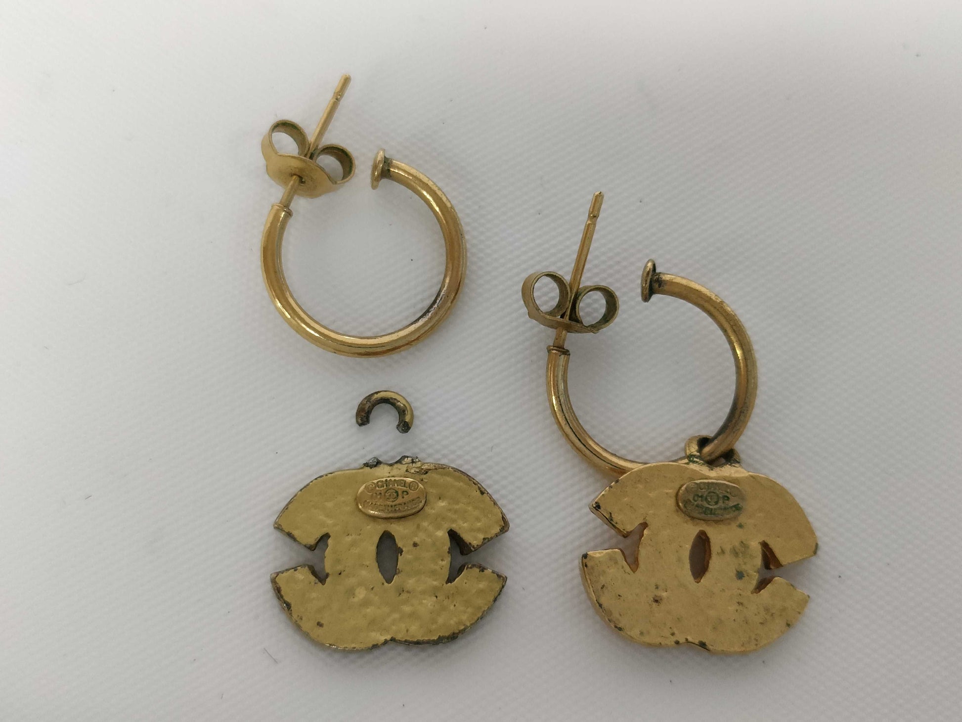 CHANEL Coco Mark Earrings